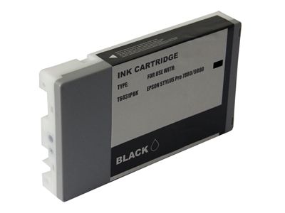 Epson T603100 Compatible Photo Black Pigment Ink Cartridge