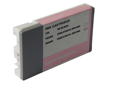 Epson T603600 Compatible Light Magenta Pigment Ink Cartridge