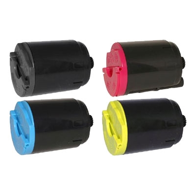 Xerox Phaser 6110 Compatible Toner Cartridge Value Bundle (C,K,M,Y)