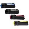 Xerox Phaser 6125 Compatible Toner Cartridge Value Bundle (C,K,M,Y)