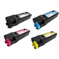 Xerox Phaser 6128 Compatible Toner Cartridge Value Bundle (C,K,M,Y)