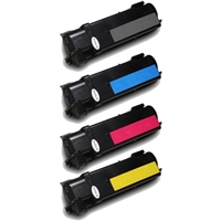 Xerox Phaser 6130 Series, Compatible Toner Cartridge Value Bundle (C,K,M,Y)