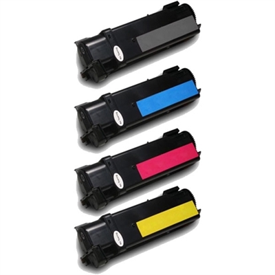 Xerox Phaser 6130 Series, Compatible Toner Cartridge Value Bundle (C,K,M,Y)