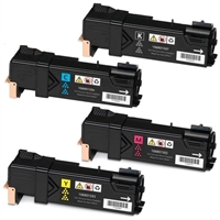 Xerox Compatible Toner Cartridge Value Bundle for Phaser 6500 and WorkCentre 6505 (K,C,M,Y)