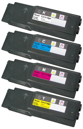 Xerox 6600/6605 Compatible High Yield Toner Cartridge Value Bundle