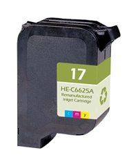 HP C6625D (HP 17) Remanufactured Color Ink Cartridge