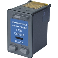 HP C6656 (HP 56) Remanufactured Black Ink Cartridge