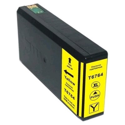 Epson T676XL420 Remanufactured High Yield Yellow Ink Cartridge