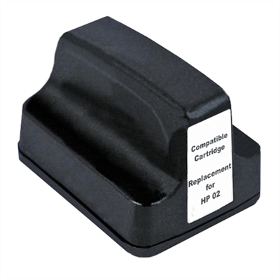 HP C8721WN (HP 02) Remanufactured Black Ink Cartridge