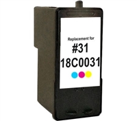 Lexmark 18C0031 (No. 31) Remanufactured Photo Color Ink Cartridge