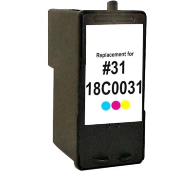 Lexmark 18C0031 (No. 31) Remanufactured Photo Color Ink Cartridge