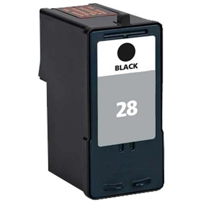 Lexmark 18C1428 (No. 28) Remanufactured Black Ink Cartridge