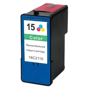 Lexmark 18C2110 (No. 15) Remanufactured Color Ink Cartridge