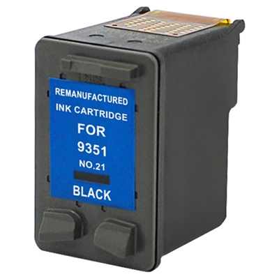 HP C9351AN (HP 21) Remanufactured Black Ink Cartridge