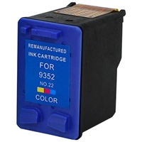 HP C9352AN (HP 22) Remanufactured Color Ink Cartridge