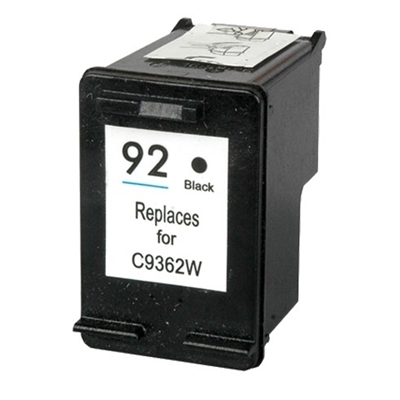 HP C9362W (HP 92) Remanufactured Black Ink Cartridge