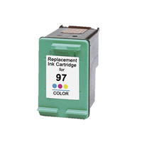 HP C9363W (HP 97) Remanufactured High Capacity Color Ink Cartridge