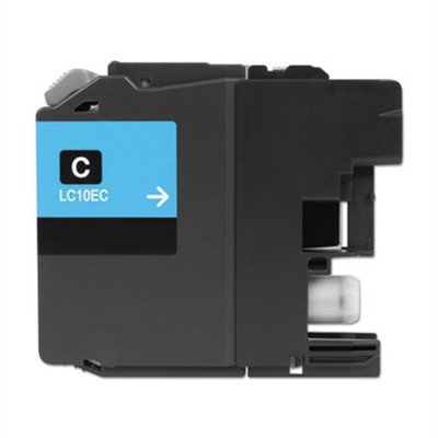 Brother LC10EC Compatible Super High Yield Cyan Ink Cartridge