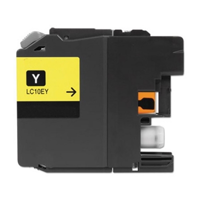 Brother LC10EY Compatible Super High Yield Yellow Ink Cartridge