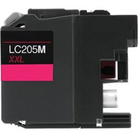 Brother LC205M Compatible High Yield Magenta Ink Cartridge