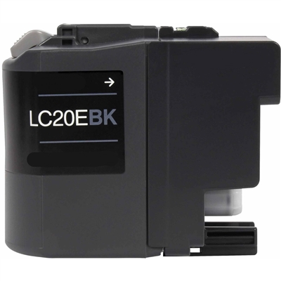Brother LC20EBK Compatible Super High Yield Black Ink Cartridge
