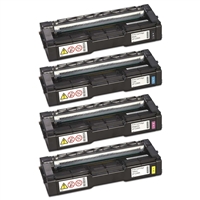 Ricoh Aficio SP C250 Compatible Toner Cartridge Color Set