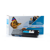 Dell 593-BBBT Compatible High Yield Cyan Toner Cartridge - 488NH