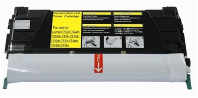 Lexmark C5242YH Compatible Yellow Laser Toner Cartridge