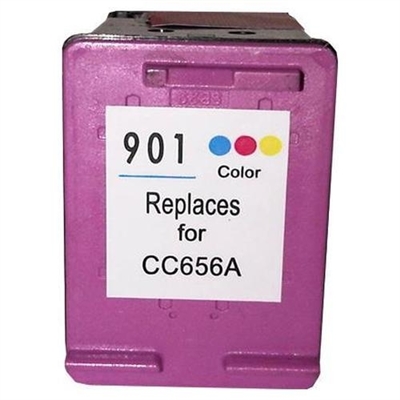 HP CC656AN (HP 901) Remanufactured Color Ink Cartridge