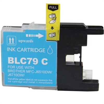 Brother LC79C Compatible Cyan Ink Cartridge