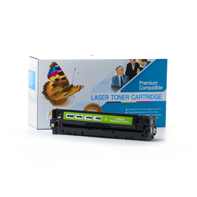 HP CB542A (HP 125A) Compatible Yellow Laser Toner Cartridge