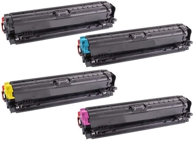 Compatible HP 307A Laser Cartridge Value Bundle for Color LaserJet CP5200 Series (C,Y,M,K)