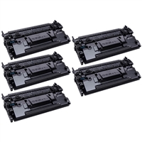 HP CF287X (HP 87X) Compatible Toner Cartridge High Yield 5-Pack
