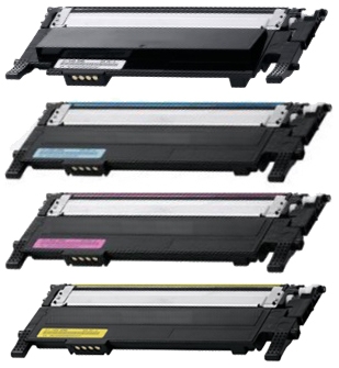 Toner Cartridges Compatible With Samsung CLP-360 Color Value Bundle