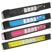 HP 823A Compatible Toner Cartridge Color Set (K/C/M/Y) - CB380A, CB381A, CB382A, CB383A