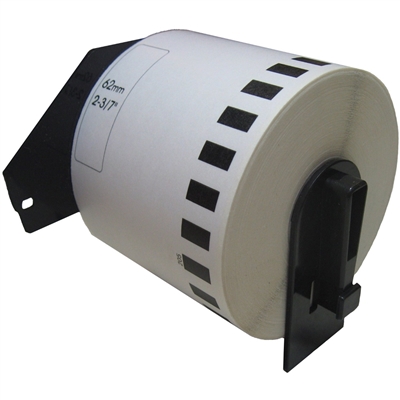 Brother DK-2205 Compatible White Paper Continuous Paper Tape