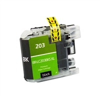 Brother Compatible LC203BK HY Black Ink Cartridge
