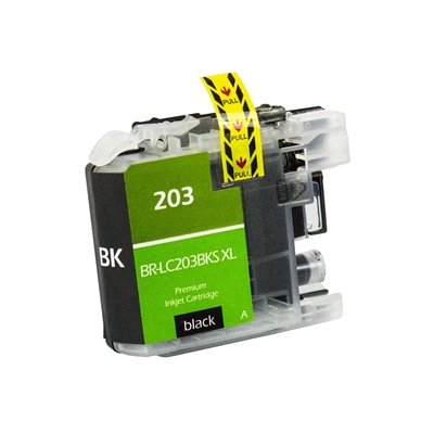 Brother Compatible LC203BK HY Black Ink Cartridge