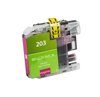 Brother Compatible LC203M HY Magenta Ink Cartridge