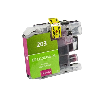 Brother Compatible LC203M HY Magenta Ink Cartridge