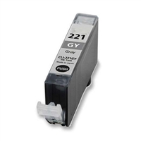 Canon CLI-221GY Compatible Gray Ink Cartridge