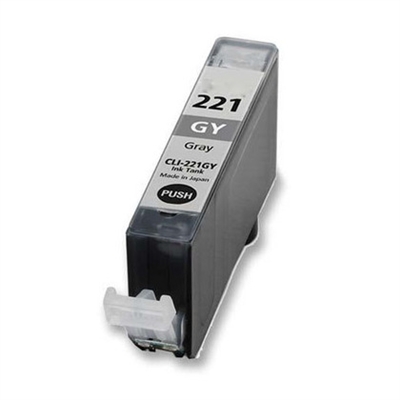 Canon CLI-221GY Compatible Gray Ink Cartridge