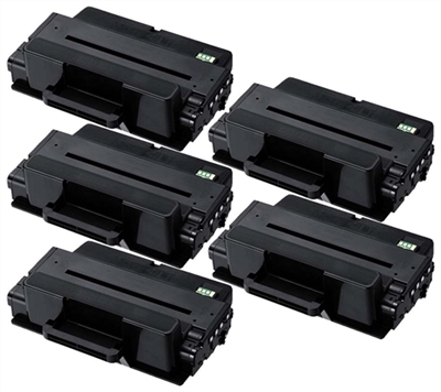 Toner Cartridge Compatible With Samsung MLT-D205L High Yield 5-Pack