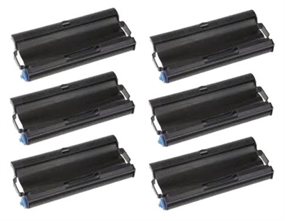 Brother PC-501 Compatible Thermal Cartridge Six Pack Value Bundle