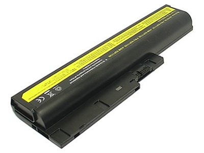 IBM/Lenovo ThinkPad T60 Series Hi-Capacity Battery (10.8V, 6600mAh, 9 Cells)