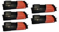 Kyocera Mita TK-122 Five Pack Compatible Cartridges Value Bundle