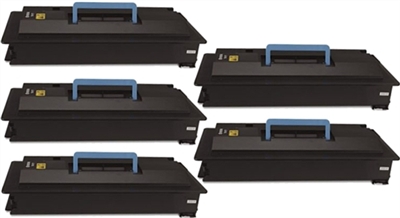Kyocera Mita TK-717 Five Pack Compatible Cartridges Value Bundle
