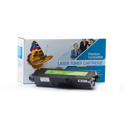 Brother TN580 High Yield Compatible Black Toner Cartridge - Replaces TN550