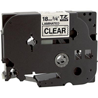 Brother TZe141 Compatible Black On Clear P-Touch Label Tape