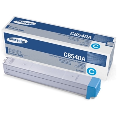 Samsung CLX-C8540A Genuine Cyan Toner Cartridge
